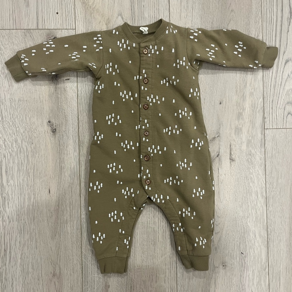 Quincy Mae Fleece Romper